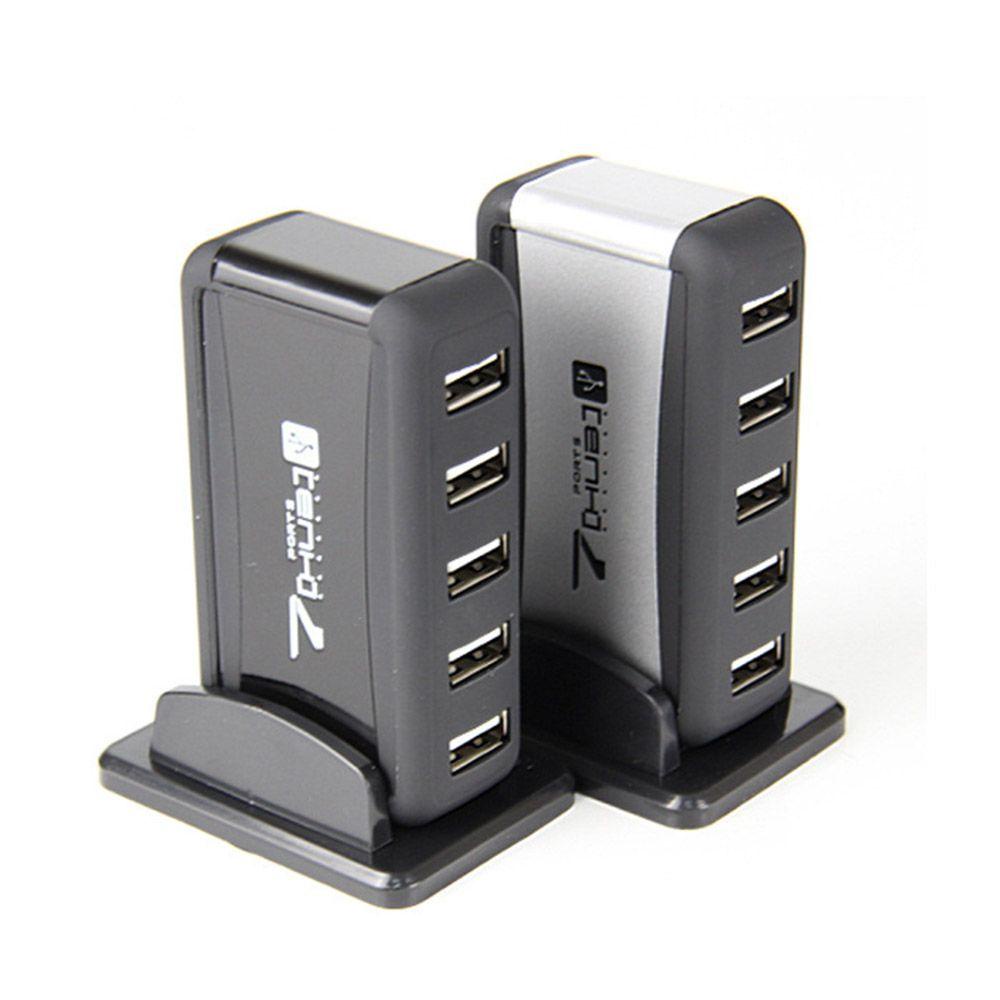 MYRONGVN Bộ SạC 7 CổNg Usb 7 CổNg Hub + ĐầU CắM AC Chuyên DụNg