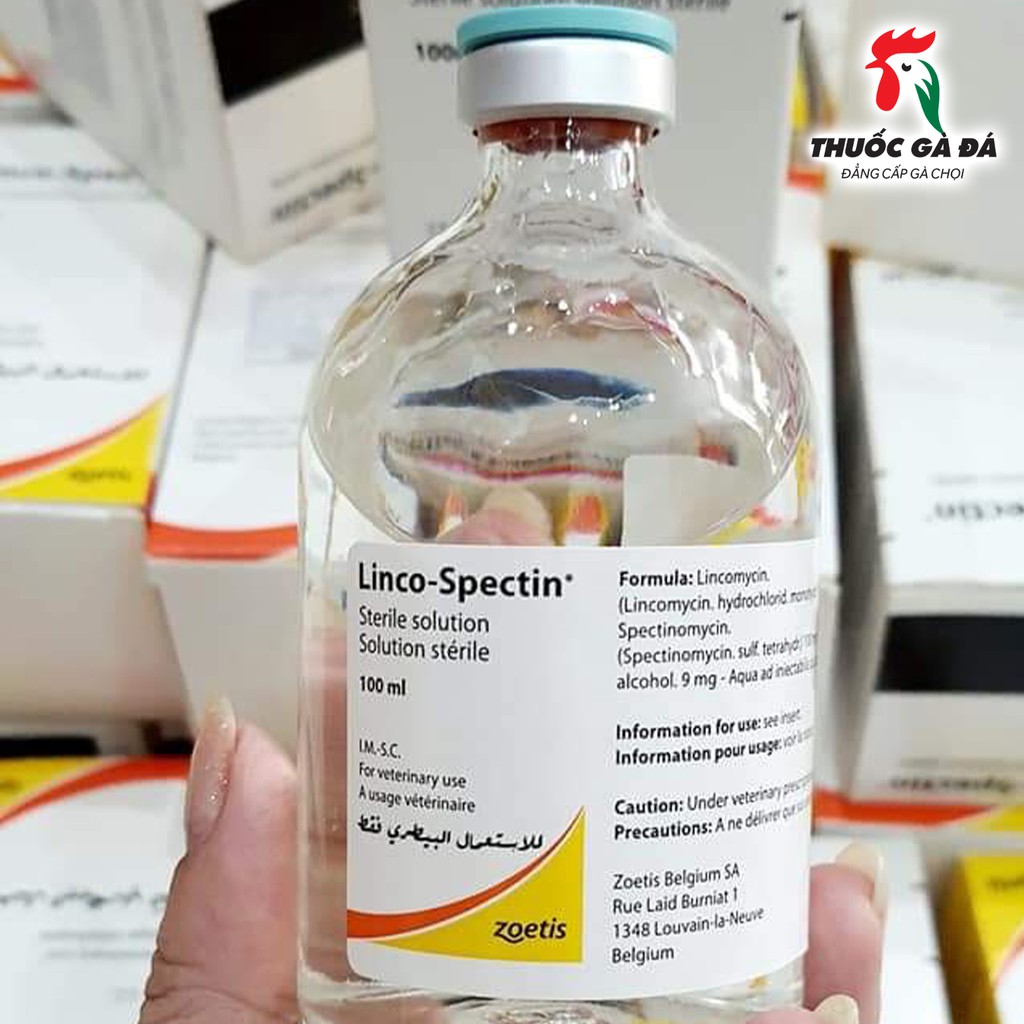 LINSPEC MỸ khò khè, sỗ mũi, tang cho gà đá 100ml