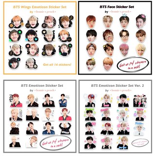 80 STICKER BTS - QUÀ TẶNG IDOL