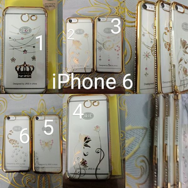ỐP ĐÍNH ĐÁ DÀNH CHO IPHONE 5/5S, 6/6S, 6PLUS, 7/7S, 7 PLUS+ TẶNG DÁN CƯỜNG LỰC
