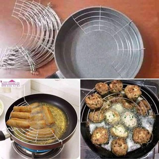 Vỉ gác chảo inox