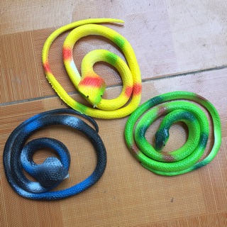 Rắn đồ chơi, cao su, nhựa dẻo