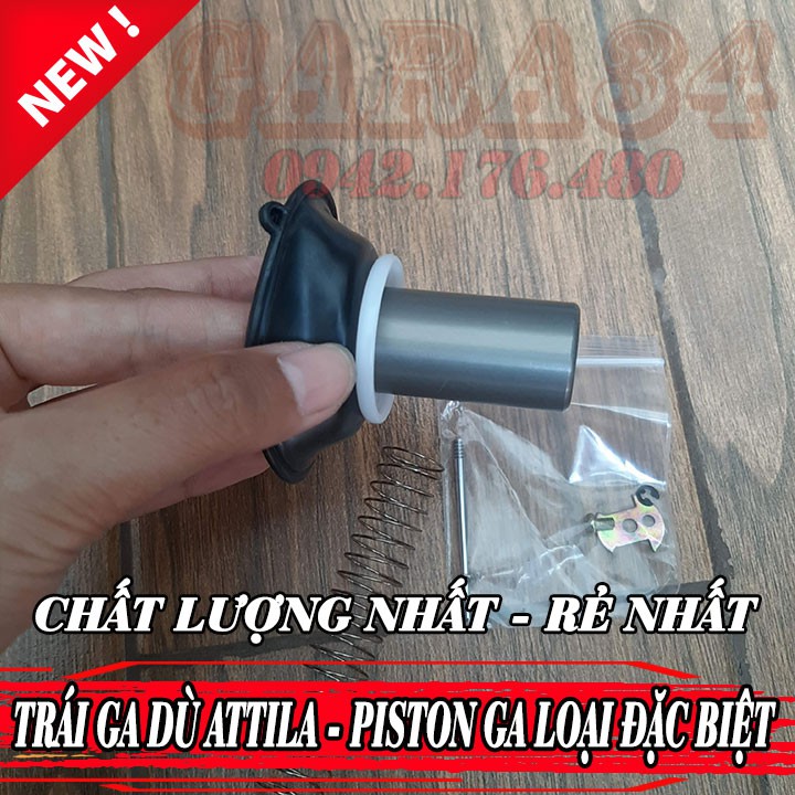 TRÁI GA DÙ - PISTON GA DÙ ATTILA CHUẨN ZIN HÀNG TỐT