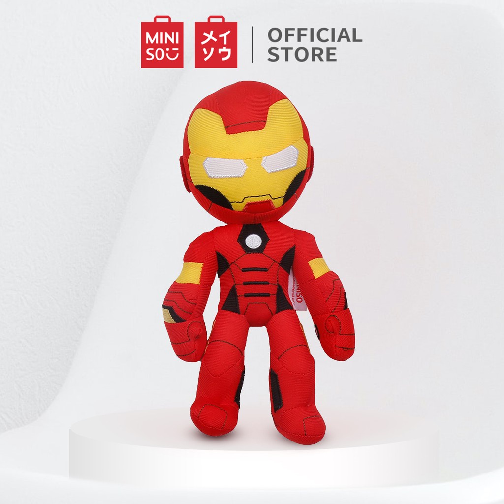 [Mã LIFEHL154 giảm 15% đơn 250K] Thú bông mềm mịn hình siêu anh hùng Marvel Miniso