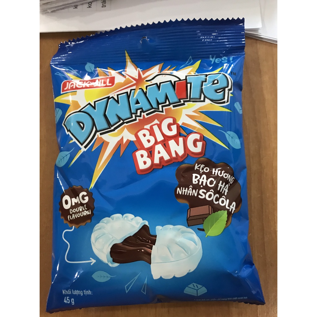Kẹo Hương Bạc Hà Nhân Socola Dynamite Big Bang