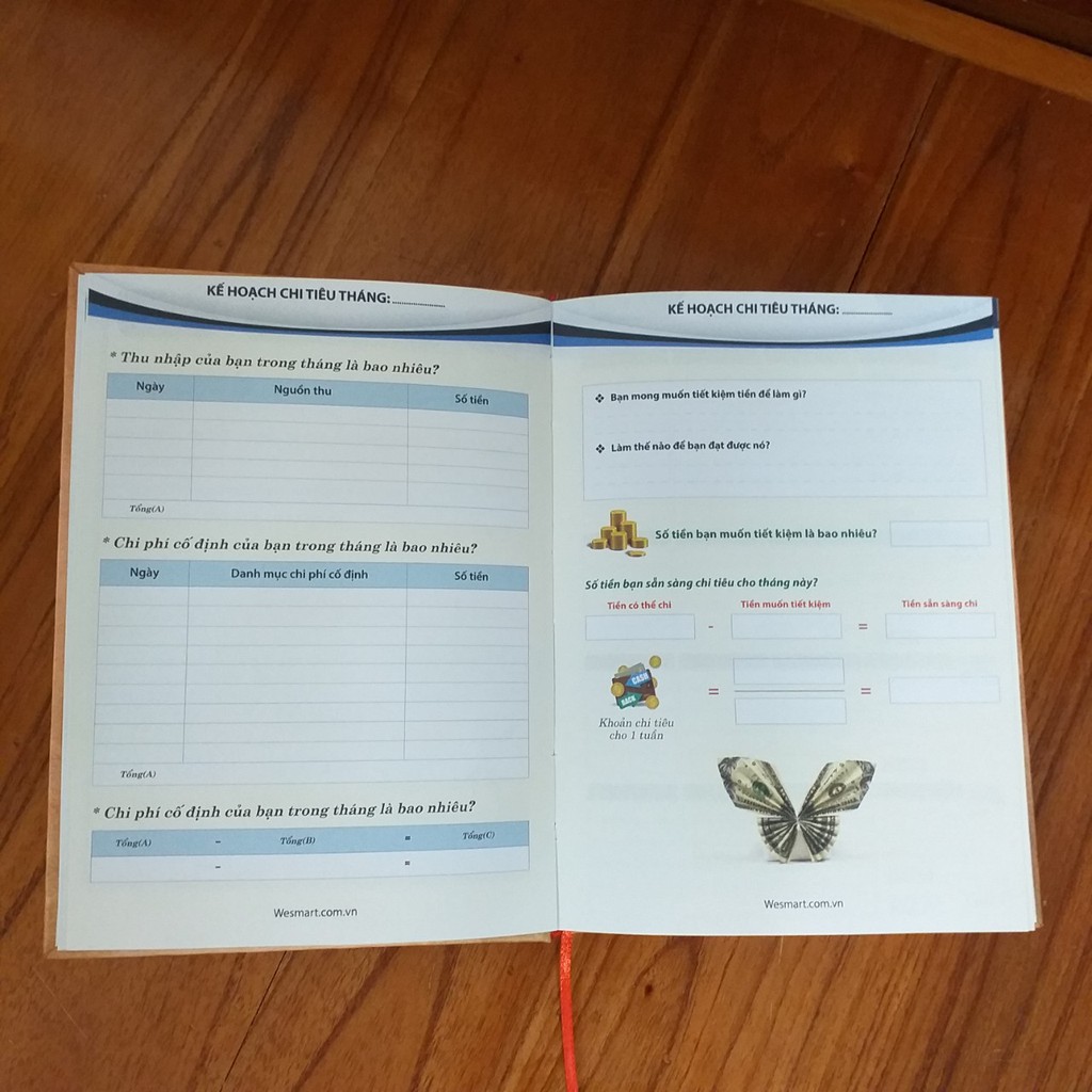 Sổ tay quản lý tài chính cá nhân Kakeibo