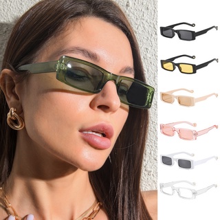 Kính mát nữ gọng vuông nhỏ phong cách Âu mỹ thời trang