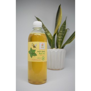 [Thảo dược Sen Núi] Mật ong bạc hà rừng Hà Giang 500ml