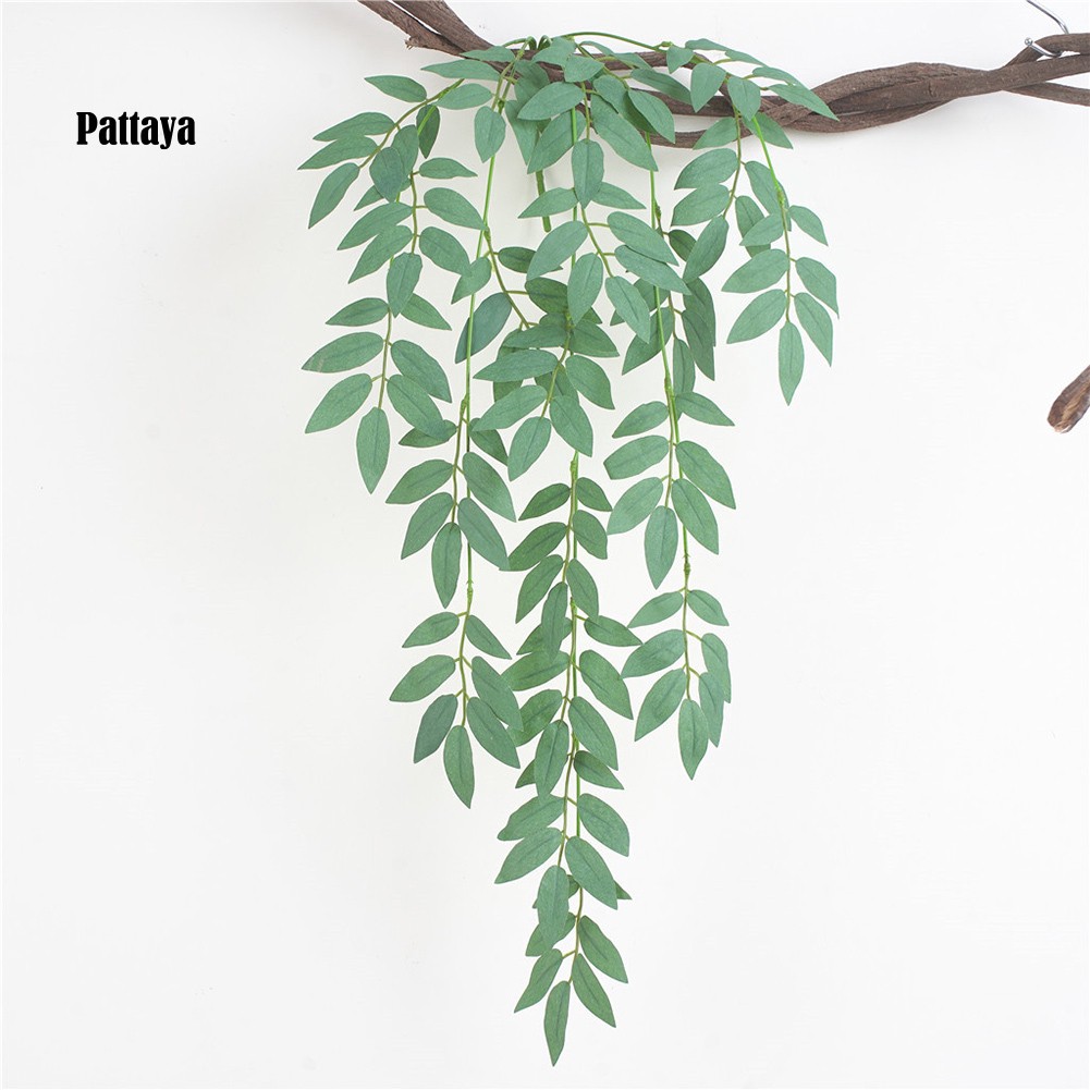 1 Chùm Lá Nho Nhân Tạo Treo Tường Trang Trí