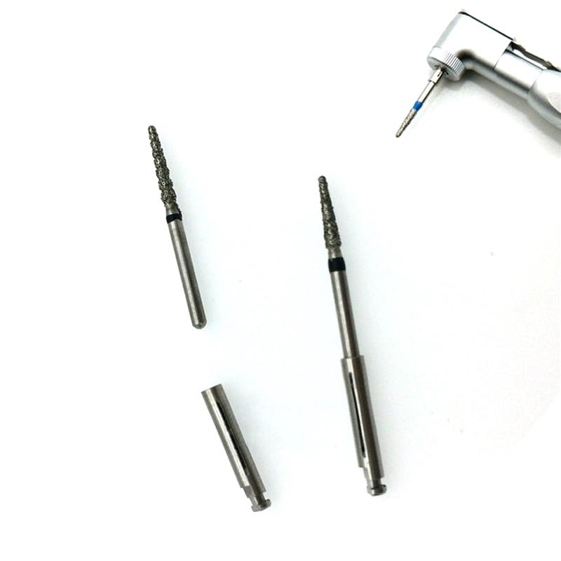 [READY STOCK] ARINA 1PC Shaft Dental Mandrel Burs Contra Angle 2.35mm Shank FG-RA Adaptor Rotary Stainless Steel