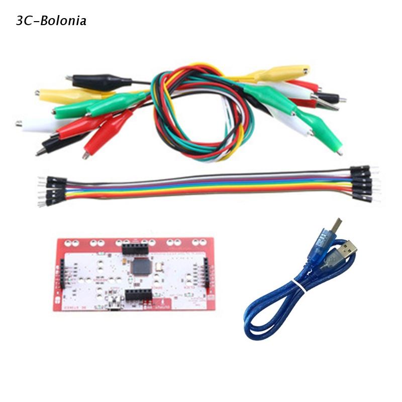 1 Bộ Bảng Mạch Điều Khiển Chính Makey Kèm Kẹp Cáp USB Cho Makey Innovate Durabl