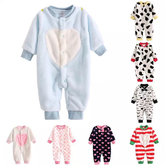 Bộ body lông cho bé