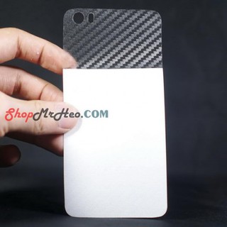 Bộ 3 skin dán mặt lưng vân 3d xiaomi mi 5