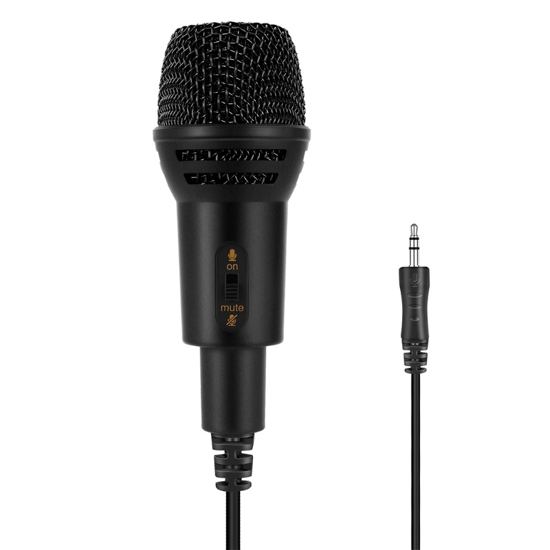 Micro Có Dây Kèm Giá Đỡ Dùng Cho Webcast Máy Tính