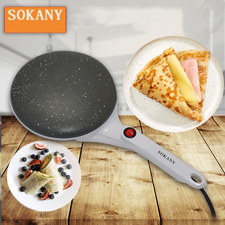 Chảo nướng bánh tráng cuộn, bánh crepe Sokany