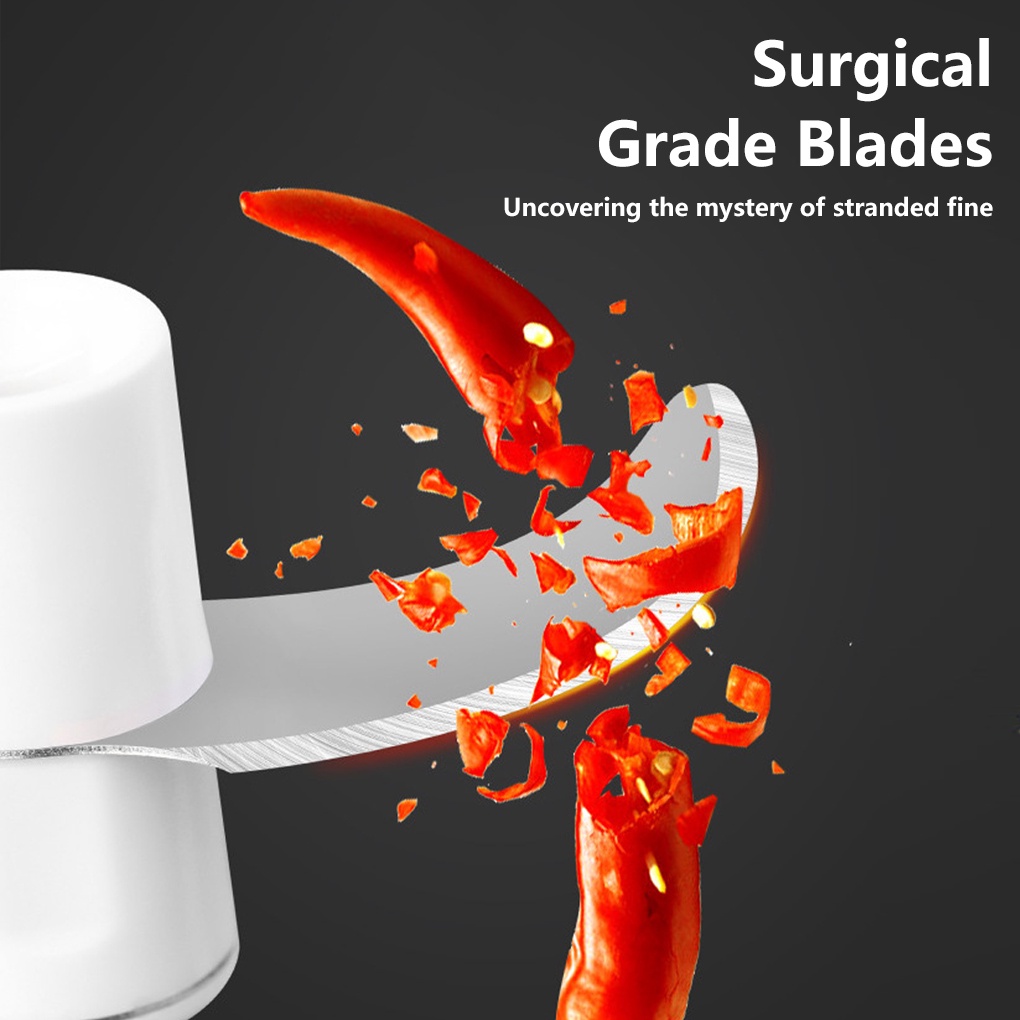 Garlic Chopper Shredders Grinders Crusher Portable Stainless Steel Masher Condiment Household for Fruits Meat Vegetable