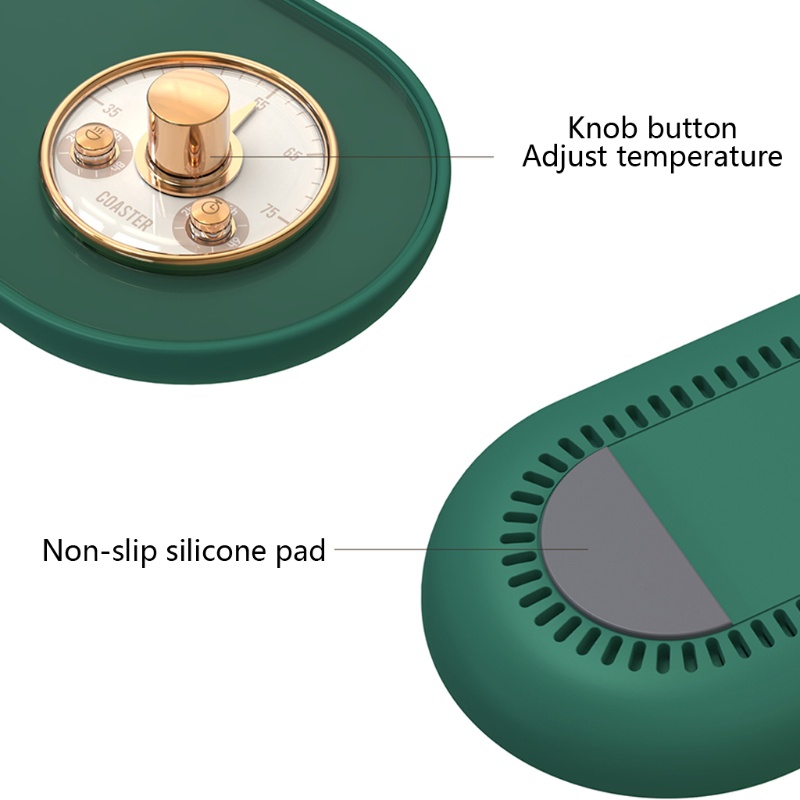 Đế Hâm Nóng Cốc Nước Bằng Điện Tiện Dụng Cho Gia Đình / Bạn Bè