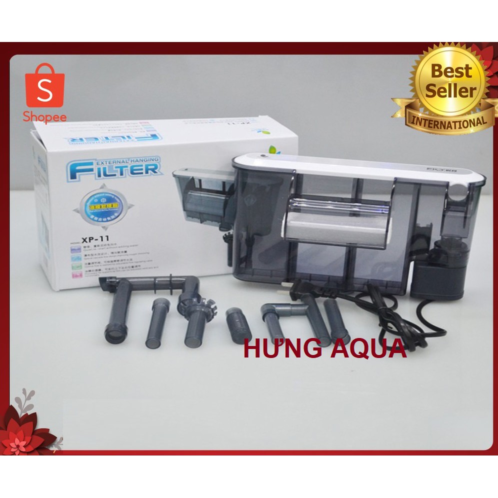 Lọc thác - Lọc thác treo bể cá kiểu Nhật siêu mỏng XP-11, XP-13 kèm lọc váng