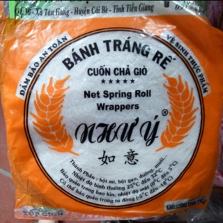 10 gói BÁNH TRÁNG RẾ cuốn chất giò, chả hải sản Như Ý