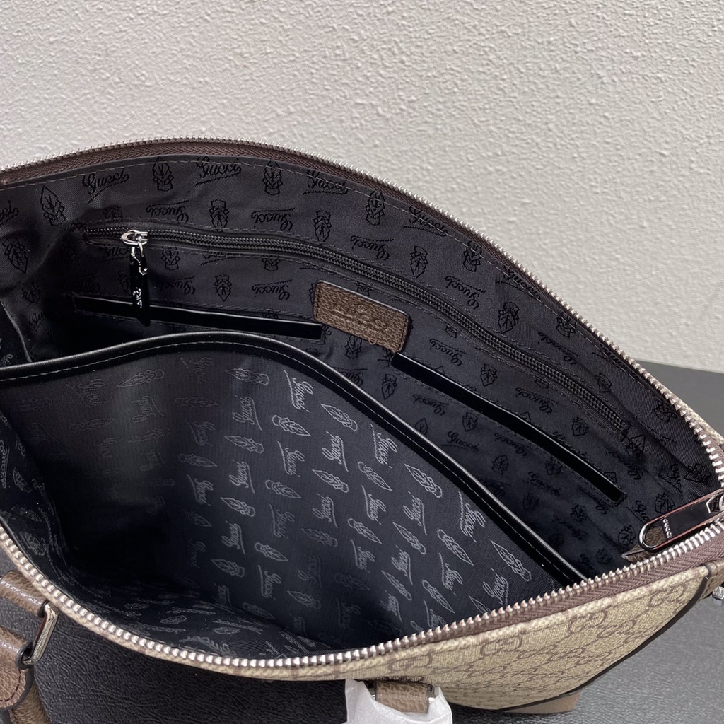 Cặp xách công sở nam da thật thời trang cao cấp Gucci GG GC phong cách thanh lịch, thời thượng