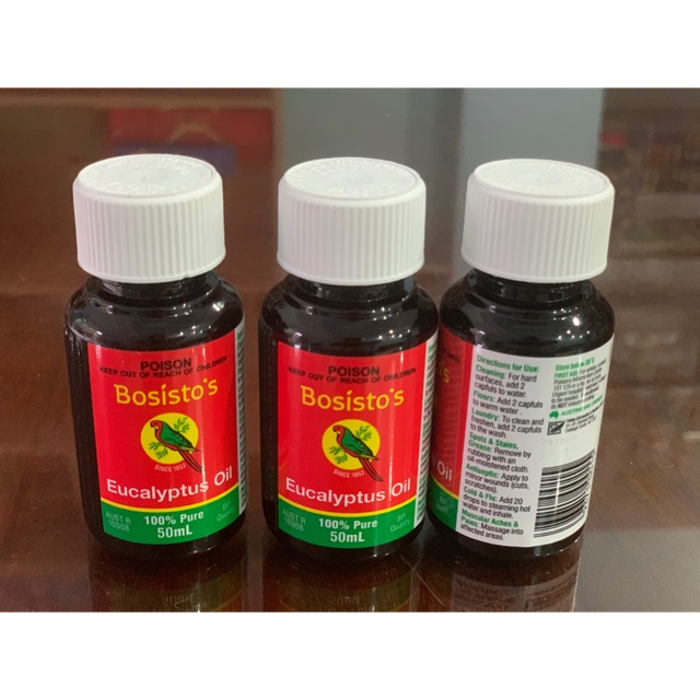 Dầu khuynh diệp Bosisto’s (50ml) – Hàng xách tay Úc