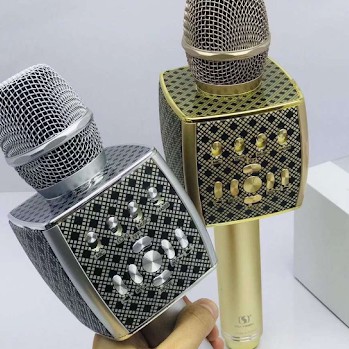 ⚡Giá Rẻ⚡ Mic không dây Karaoke Bluetooth  YS-95 Tích Hợp Loa Bass Không Dây Dùng Hát Tại Nhà Hoặc Livetream