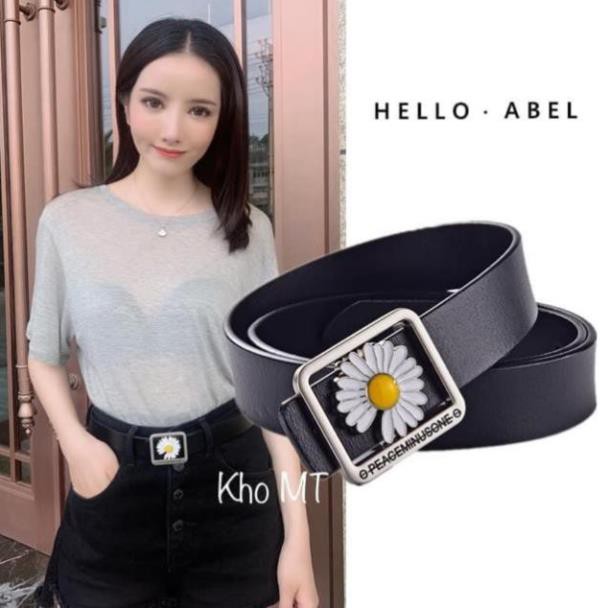 Thắt lưng hoa cúc mặt vuông