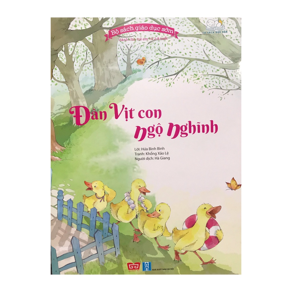 Sách - Bộ sách giáo dục sớm : Đàn vịt con ngộ nghĩnh ( Đinh Tị )