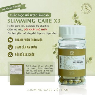 [CHÍNH HÃNG] THẢO MỘC GIẢM CÂN SLIMMING CARE X3