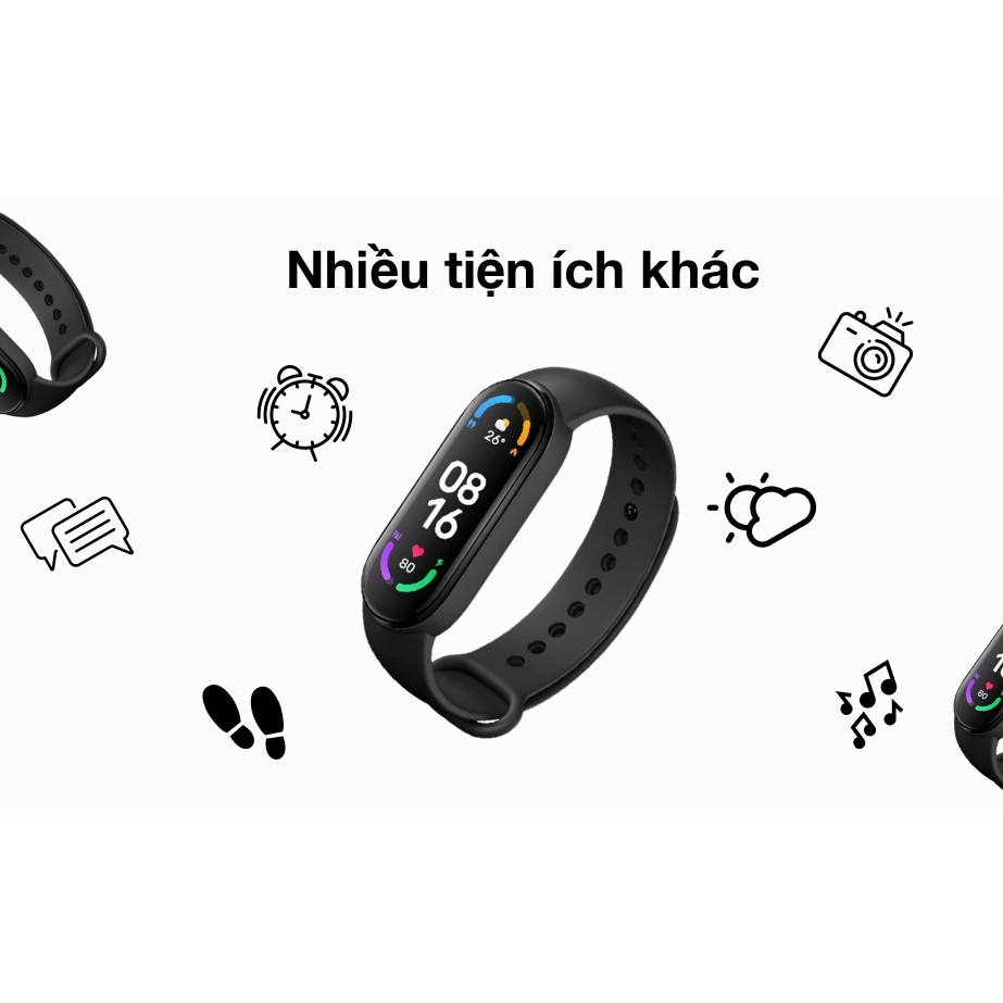 Vòng đeo tay thông minh Xiaomi miband 6 ( Full nguyên Seal )