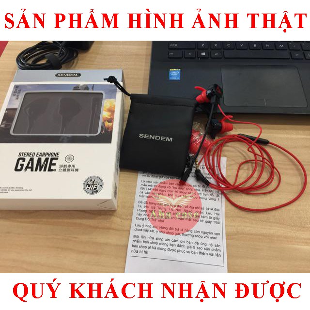 TAI NGHE GAME THỦ Tai nghe Gaming Sendem S2 loa mic chất lượng, âm thanh sống động, thiết kế đẳng cấp