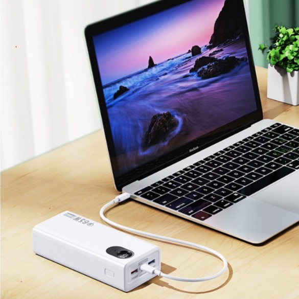 Sạc dự phòng điện thoại - laptop chính hãng Remax 65W 30000 mAh
