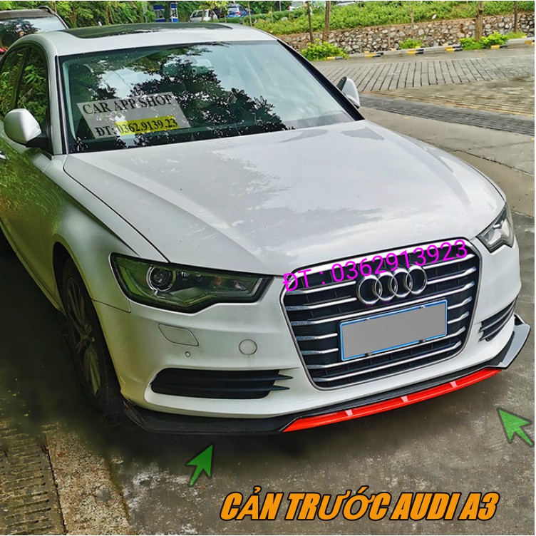 Cản trước thể thao  Audi A3 mẫu độ mới cho xe Audi A3