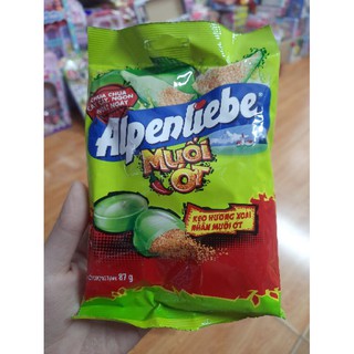 KẸO ALPENLIEBE HƯƠNG XOÀI NHÂN MUỐI ỚT 87G