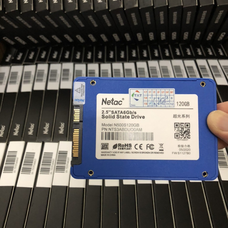 [ MUA 120G gửi 128G }SSD  NETAC 120G  2.5'' sata tốc độ sử lý siêu nhanh 6Gb/s