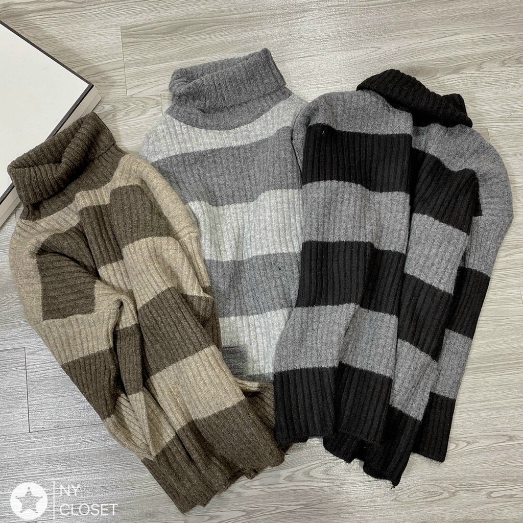 Áo len nữ form rộng, áo len cổ lọ nữ tay dài chất len dày lên phom chuẩn mặc cực sinh hàng quảng châu cao cấp Oanh shop | BigBuy360 - bigbuy360.vn