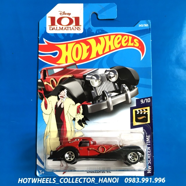 Xe Hot Wheels - Cruella De Vil