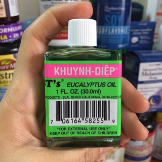 DẦU KHUYNH DIỆP MỸ 30ml ( hàng việt trên đất mỹ)