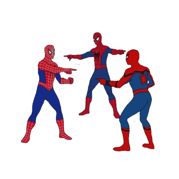 Bộ 25 Hình dán STICKER SPIDER MAN, Nguời nhện, dán laptop, dán xe...
