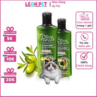 Sữa tắm chiết xuất olive cho chó mèo olive essence chai 450g