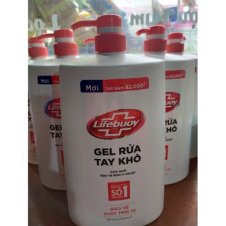Gel Rửa Tay Khô Lifebuoy 1.1L Làm Sạch Mọi Vi Khuẩn