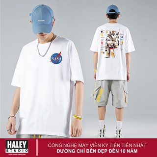 Áo Thun Unisex Form Rộng Nam Nữ Phi Hành Gia phong cách Hàn Quốc TN123 Haley TEECHANCE