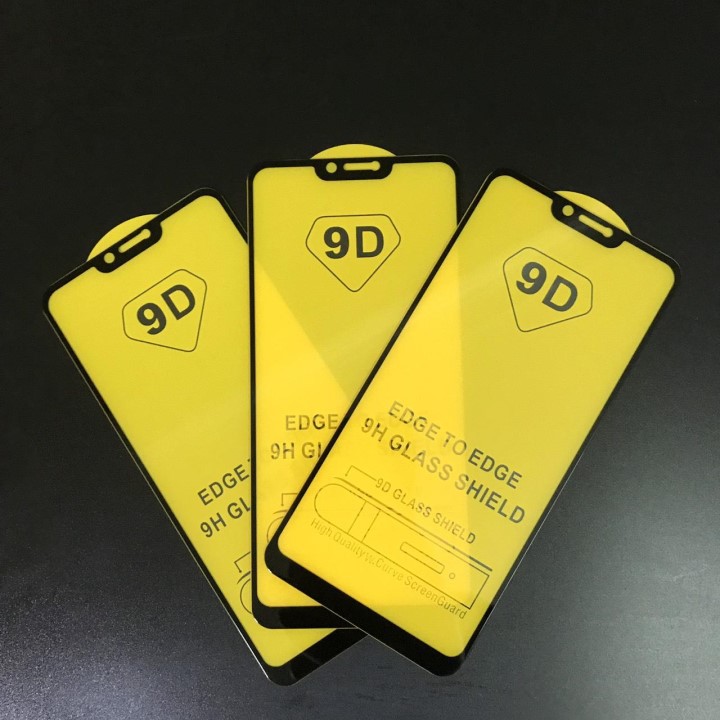 Kính cường lực 9D Dành Cho Oppo A15/ A33/ A37/ A52/ A53/ A59/ A71/ A72/ A73/ A93/ A94 Full keo - Hàng Chính Hãng