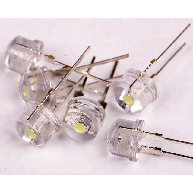 Led lùn Siêu sáng 5mm  / Linh Kiện Điện Tử