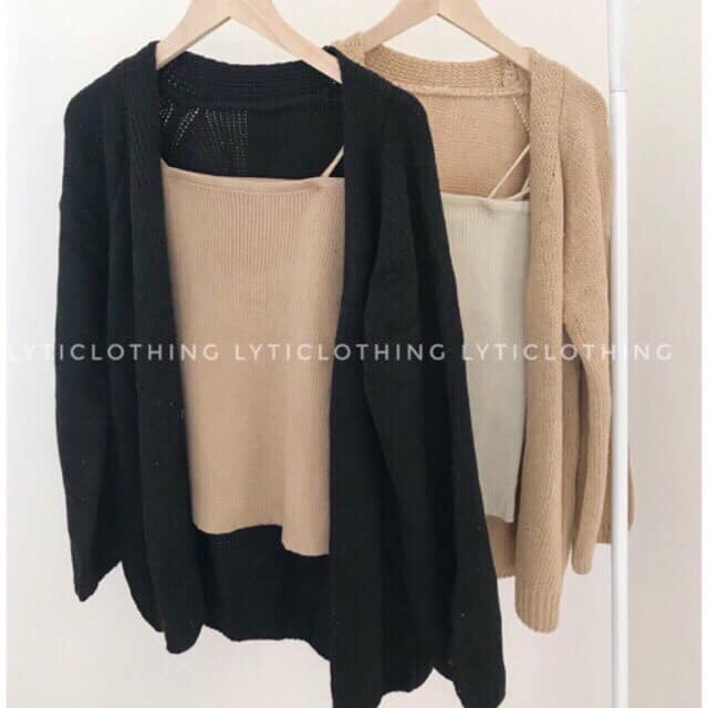 Áo khoác cadigan len dày dặn (Ảnh thật,Video) | BigBuy360 - bigbuy360.vn