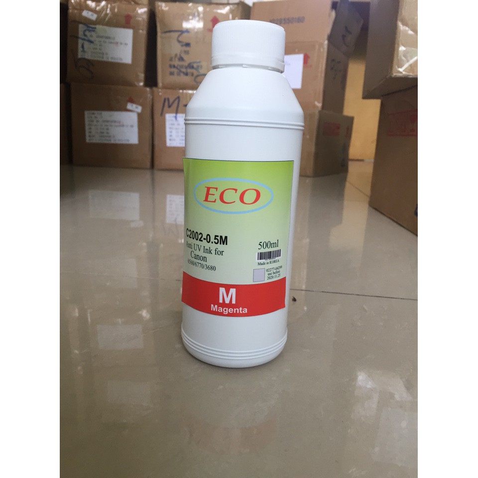 Mực in Eco màu dành cho máy in Canon 6770/6870/7270/5670 loại 500ml