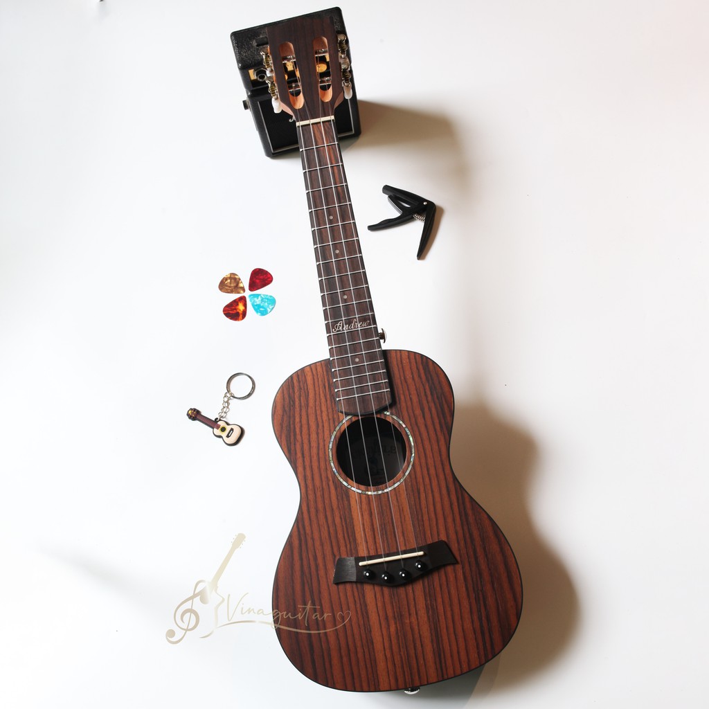 Đàn Ukulele Concert Andrew M81G - Vinaguitar Phân Phối Chính Hãng