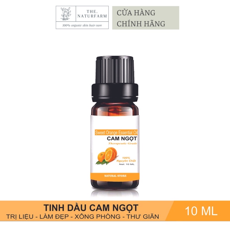 [ 10ML ] Tinh Dầu Cam Ngọt Nguyên Chất Organic - Sweet Orange Essential Oil