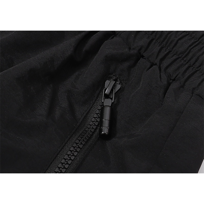 Quần Short Thể Thao Vải Cotton Lưng Thun Thời Trang Đường Phố Cho Nam Và Nữ