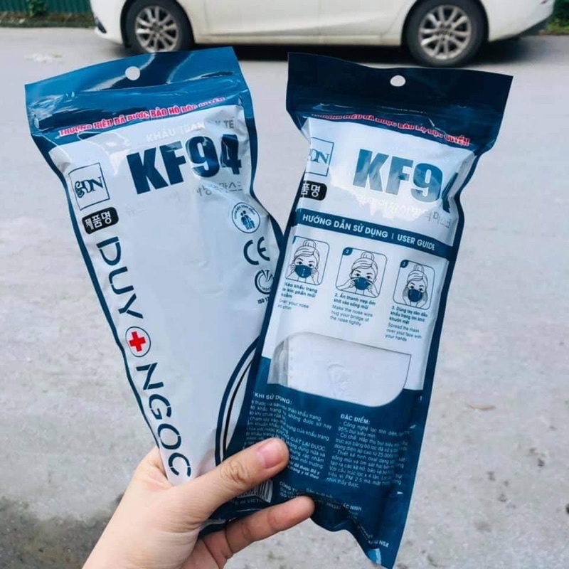 khẩu trang kf94 duy ngọc